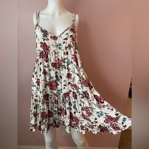 American Eagle Outfitters Floral Print Strappy babydoll dress
